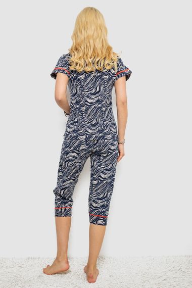 Пижама женская, цвет синий, 243R19011 | Зображення 3