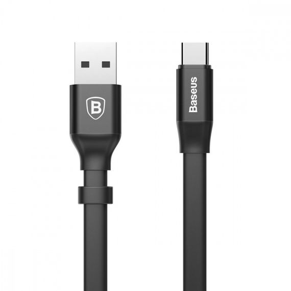 Кабель Baseus Nimble Type-C 3.0A (0.23m), Золотистий, 3.0 м | Зображення 5