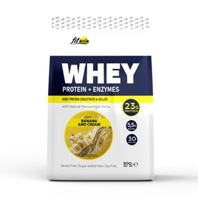 Whey - 900g (Banana and Cream)