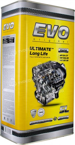 Моторна олива EVO ULTIMATE LongLife 5W-30 5л.