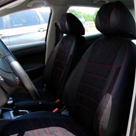 Чохли на сидіння з екошкіри та антари Renault Megane II (M0) 2002-2009 EMC-Elegant | Зображення 1