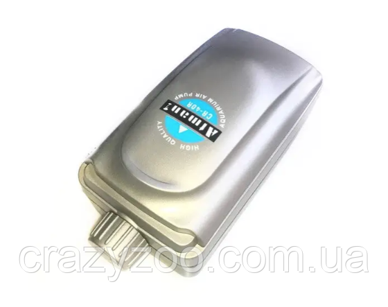 Компресор для акваріума Atman CR-40R 4 Вт 4 л/хв до 350 л 1015107 | Зображення 1