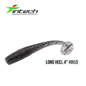 Силиконовая приманка, Съедобный силикон Intech Интеч Long Heel 4"6 шт IN59