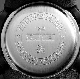 Чоловічий годинник Skmei 1283 Black-Blue. | Зображення 1