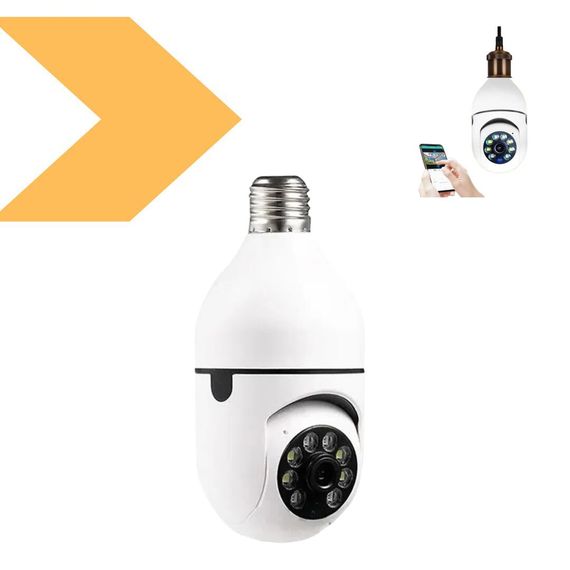 Камера відеоспостереження WIFI в патрон Е27 XPRO 3120S-DPXY 2MP (234564589_428) | Зображення 9