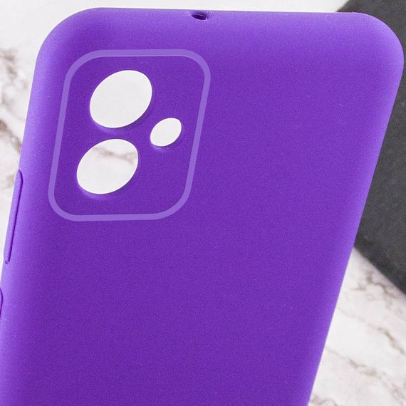 Чохол TPU GETMAN Liquid Silk Full Camera для Samsung Galaxy A06 Фіолетовий / Purple | Зображення 3