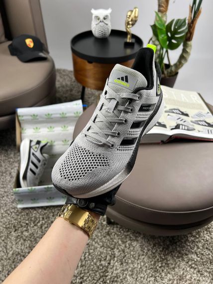 Мужские кроссовки Profoam Lite Grey White Lime  весна / лето / осень A3965 43 27.5 см | Зображення 4