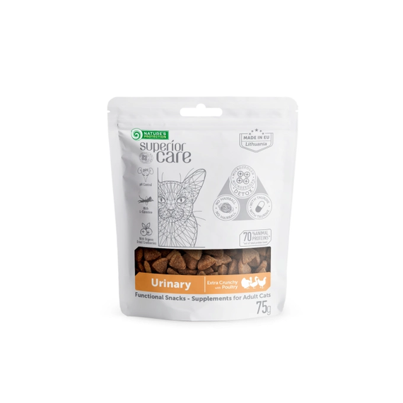 Ласощі для котів Nature's Protection Superior Care Urinary з птахом 75 гр