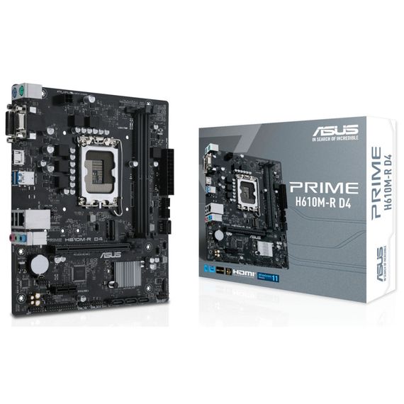 Материнська плата ASUS PRIME H610M-R D4-SI | Зображення 1