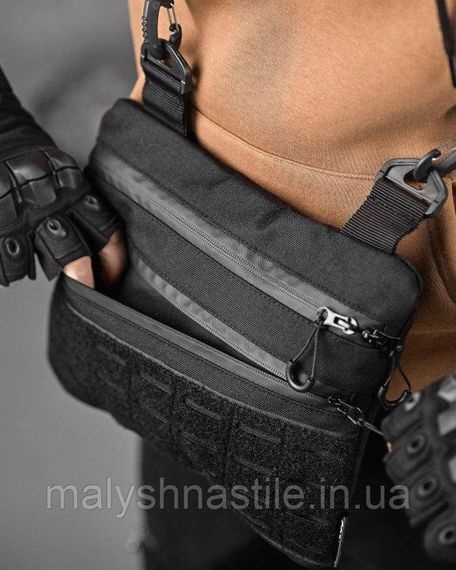 Тактическая сумка 7.62 черная  ДЛ6351 | Зображення 9