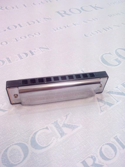 Гармонь губная гармошка harmonica на 10 отверстий | Зображення 3