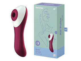 Вакуумный стимулятор Satisfyer Dual Crush Sex Aura