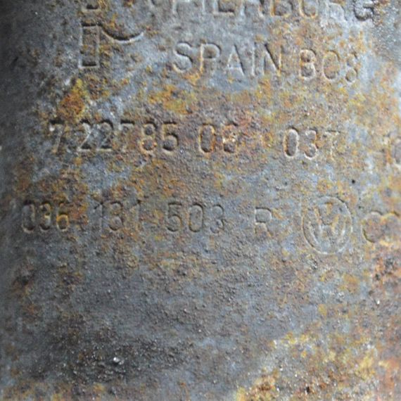 Клапан EGR Volkswagen Caddy Golf IV Jetta Polo 1.4 бензин Фольксваген Кадді Гольф Джетта Поло 036131503R | Зображення 3