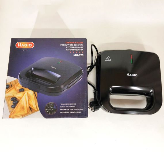 Сендвичница бутербродов MAGIO MG-375, Бутербродницы для дома, Сендвичница бытовая WF-62 | Зображення 9