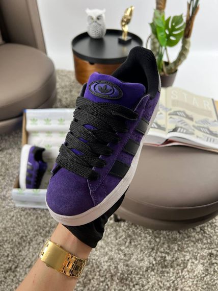 Кросівки Campus 00S New Purple Black White , В'єтнам 39 25 см | Зображення 6