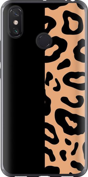Чехол на Xiaomi Mi Max 3 Пятна леопарда "4269u-1534-17620"