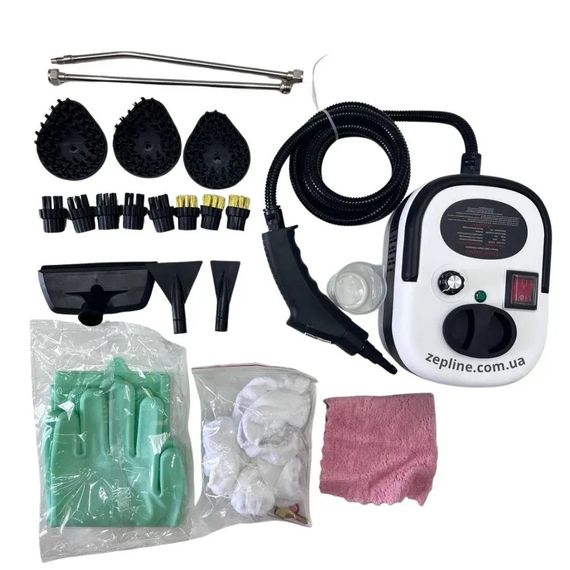 Пароочисник Zepline ZP-820 14 в 1 багатофункціональний 2500 Вт для дому на 1200 мл (47622-ZP 820_1365) | Зображення 7