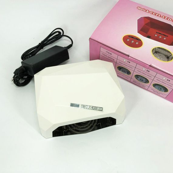 Профессиональная лампа для ногтей с таймером UV, Лампа для маникюра в домашних условиях WB-30 | Зображення 6