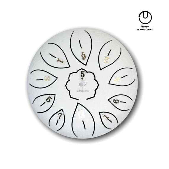 Ґлюкофон Alfabeto GLP6-11WH (глюкофон)