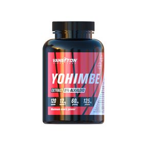 Тестостероновый бустер Vansiton Yohimbe 125 mg 120 Caps