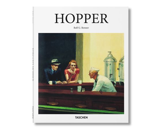 Подарункові книги про мистецтво живопис Едварда Хопера Hopper. Rolf G. Renner, Taschen великі художники книги