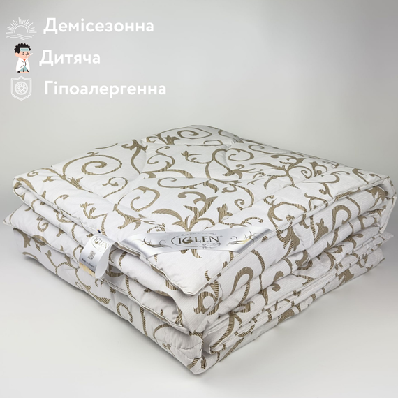 Ковдра антиалергенна демісезонна дитяча IGLEN BS 110х140 в бязі (110140BS1)