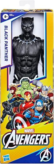 Игровая фигурка Черная Пантера 30 см Марвел Оригинал Hasbro Marvel Black Panther Action Figure | Зображення 2