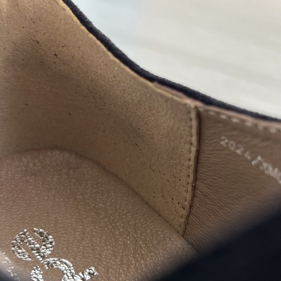 Стильные замшевые туфли на грубой подошве 40 размер | Зображення 3