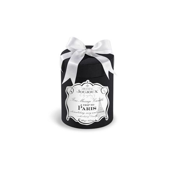 Масажна свічка Petits Joujoux - Paris - Vanilla and Sandalwood (190 г) розкішна упаковка | Зображення 1