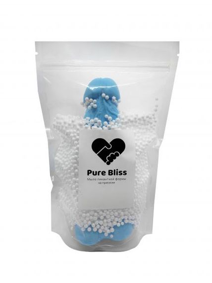 Мило пікантної форми Pure Bliss-blue size XL | Зображення 1