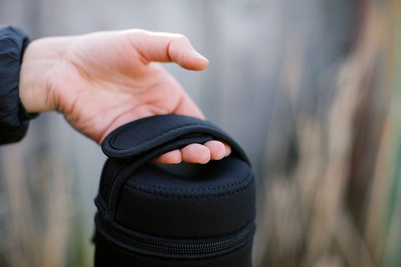 Чохол для термоса Tribe 1л харчовий термос, Неопреновий термочохол трайб захисний, Чохол на термос похід риболовля | Зображення 6