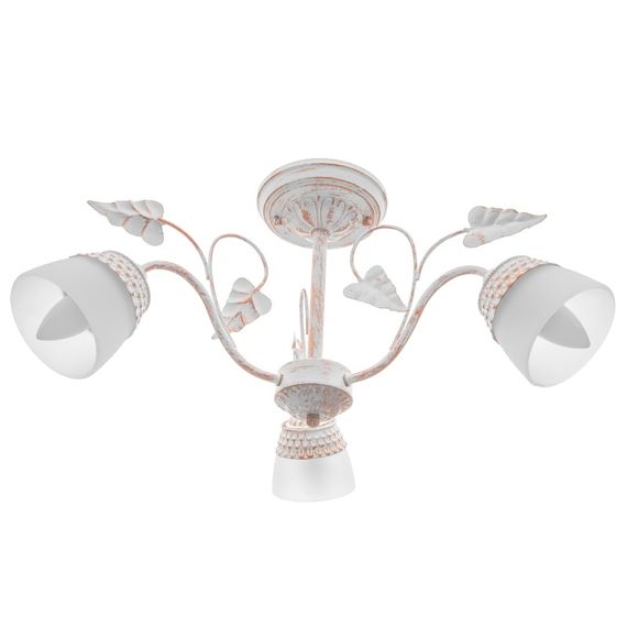 Люстра потолочная для гостиной E14 40W WH (BKL-489S/3)