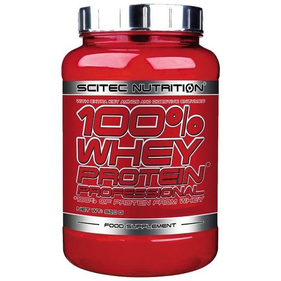 Протеин Scitec Nutrition 100% Whey Protein Professional 920 g /30 servings/ Salted caramel