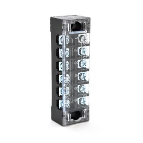 Клемна колодка 6-розрядна TB-1506 15A/600V, ціна за штуку