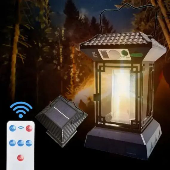 Ліхтар кемпінговий MHZ CL-T60 із сонячною батареєю та датчиком руху 8837 | Зображення 3