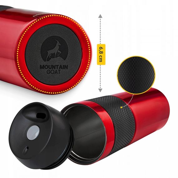 Термокухоль Mountain Goat Travel 0.4 л Red (P-5907739315717) | Зображення 6