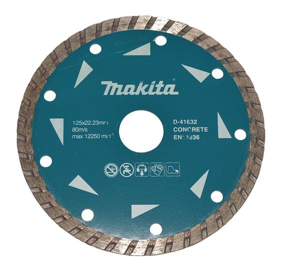 Диск алмазний по бетону 125 х 22.23 мм Makita D-41632