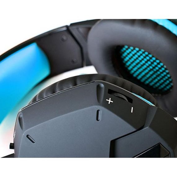 Навушники REAL-EL GDX-7500 black-blue | Зображення 3