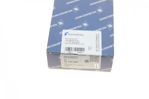 Вкладиші корінні Focus 1.4-1.6 16V Ti LPG Ti-VCT EcoBoost 98- +0.50  37122620 | Зображення 3