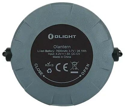 Ліхтар кемпінговий Olight Olantern Grey. Дві насадки в комплекті | Зображення 5
