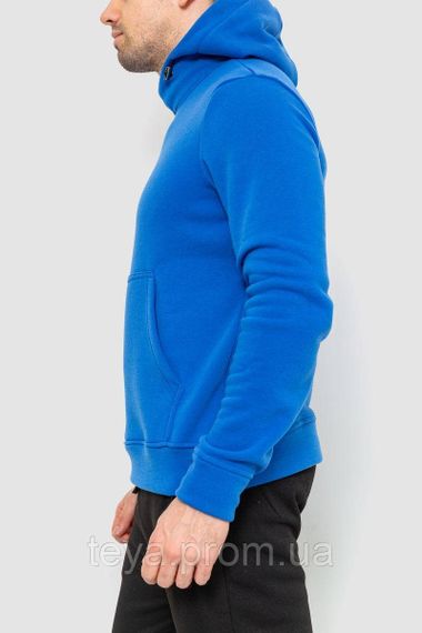 Худі чоловіче на флісі з капюшоном, колір електрик, розміри M, L, XL, XXL, L FA_008409 | Зображення 3