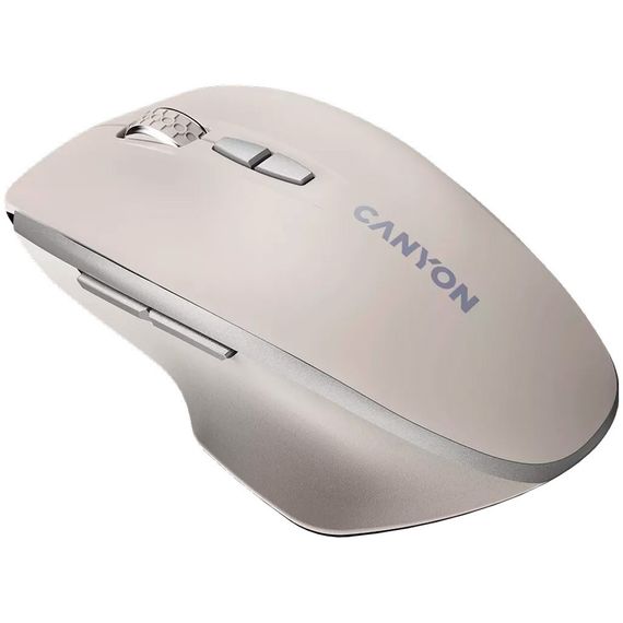 Мишка Canyon MW-21 Wireless Blue LED Cosmic Latte (CNS-CMSW21CL) | Зображення 2