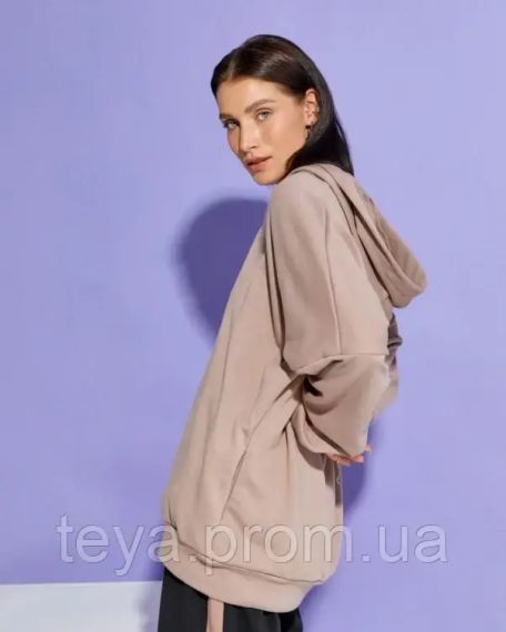Толстовка цвет коричневый размеры S, M, XL, L FI_004132 | Зображення 2