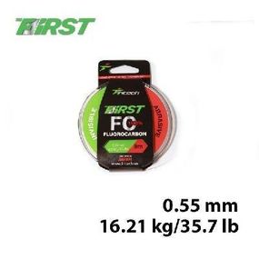 Флюорокарбон Intech Интеч First FC 8м 0.55mm 16.21kg / 35.7lb
