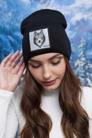 Шапка «Wolf» (5147-1) черный