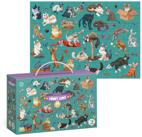Пазл Dodo Кумедні коти (300626) | Зображення 2