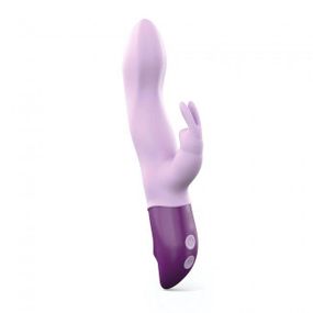 Вибратор-кролик Love To Love Hello Rabbit Violet с гибким стволом и стимуляцией точки G, 2 мотора Sex Aura