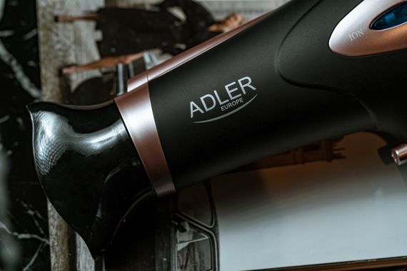 Фен для волосся Adler AD 2248 чорний, 2200 Вт, іонізація, дифузор, концентратор | Зображення 7