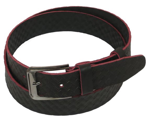 Ремень под брюки Skipper коричневый 4 см | Зображення 1