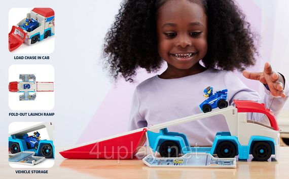 Щенячий патруль Мегакіно 2023: Патрулевоз, мобільна база рятувальників з Гонщиком. PAW Patrol Pup Squad Patroller | Зображення 4